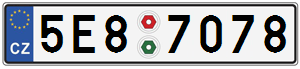 SPZ 5E8 7078