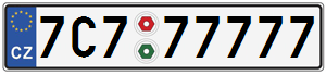 SPZ 7C7 77777
