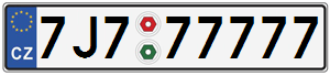 SPZ 7J7 77777