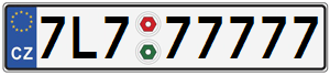 SPZ 7L7 77777