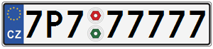 SPZ 7P7 77777