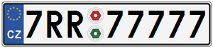 SPZ 7RR 77777
