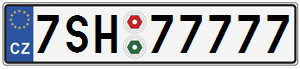 SPZ 7SH 77777