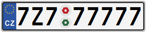 SPZ 7Z7 77777