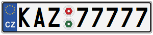 SPZ KAZ 77777
