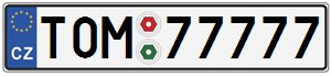 SPZ T0M 77777